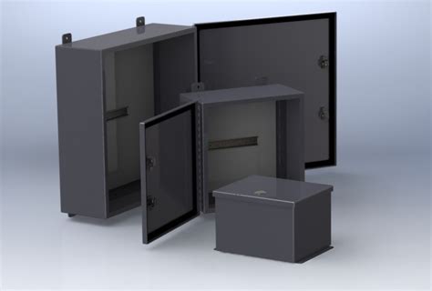 sheet metal enclosure cad|sheet metal utility room enclosure.